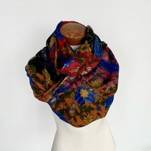 Anthropologie Multicolor Floral Scarf
